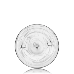 Pet plastic single wall jar with 89-400 neck Finish