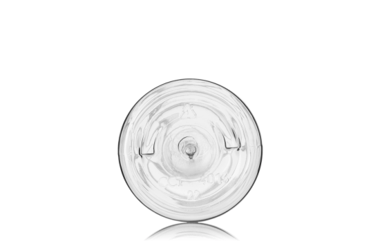 Pet plastic single wall jar with 89-400 neck Finish