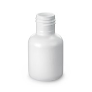 Plastic single wall jar with 89-400 neck finish