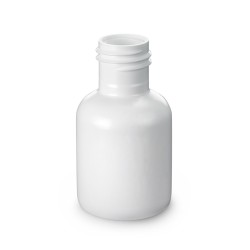 Plastic single wall jar with 89-400 neck finish