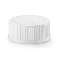 Plastic cosmo round bottle with 24-410 neck finish