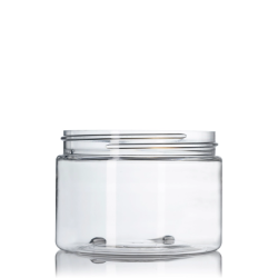 Plastic Cosmo Round bottle with 24-410 neck finish