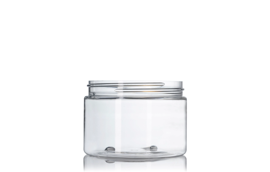 Plastic Cosmo Round bottle with 24-410 neck finish